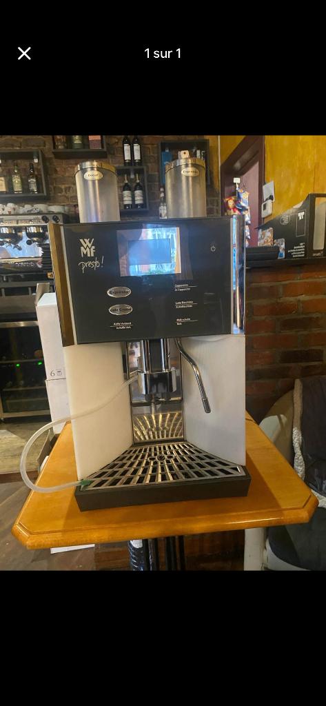 Machine à café wmf presto, Autres modèles, Réservoir d'eau amovible, Café en grains, Comme neuf