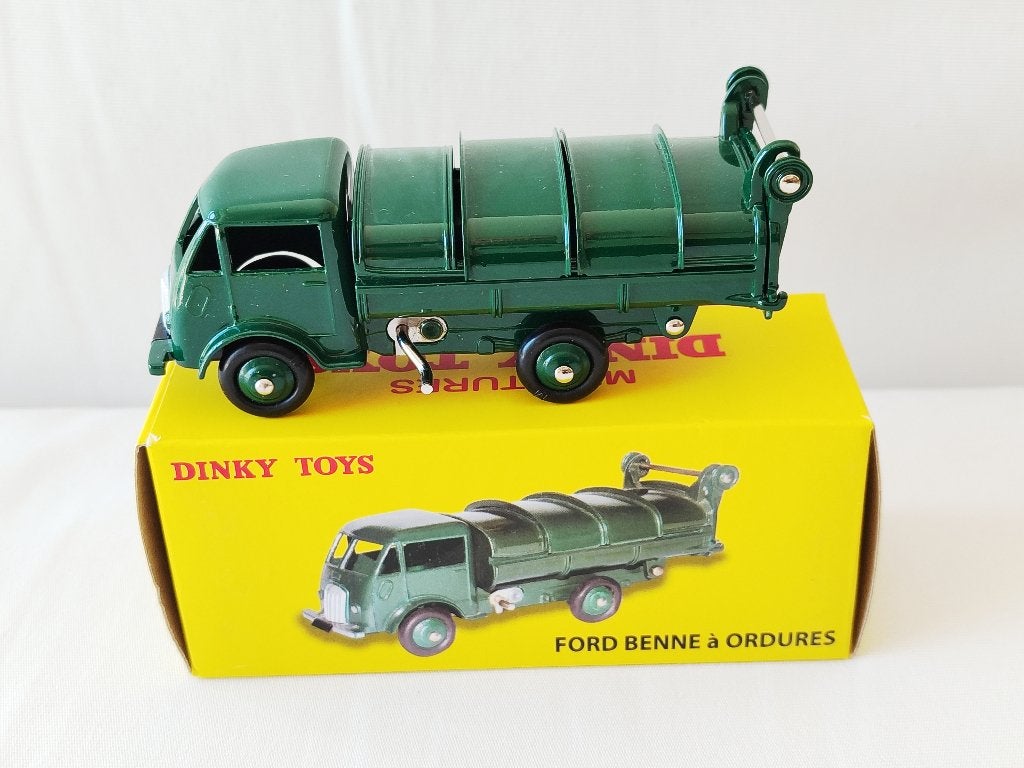 Dinky Atlas _ Ford Camion Bennes à ordures _ ref. 25V, Enlèvement ou Envoi, Comme neuf, Bus ou Camion, Dinky Toys