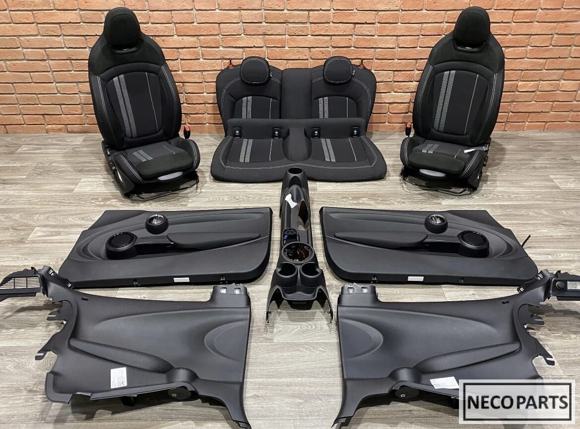 MINI COOPER F56 JCW INTERIEUR STOELEN COMPLEET DEURPANEEL, Auto-onderdelen, Interieur en Bekleding, Gebruikt, -, -, Ophalen of Verzenden