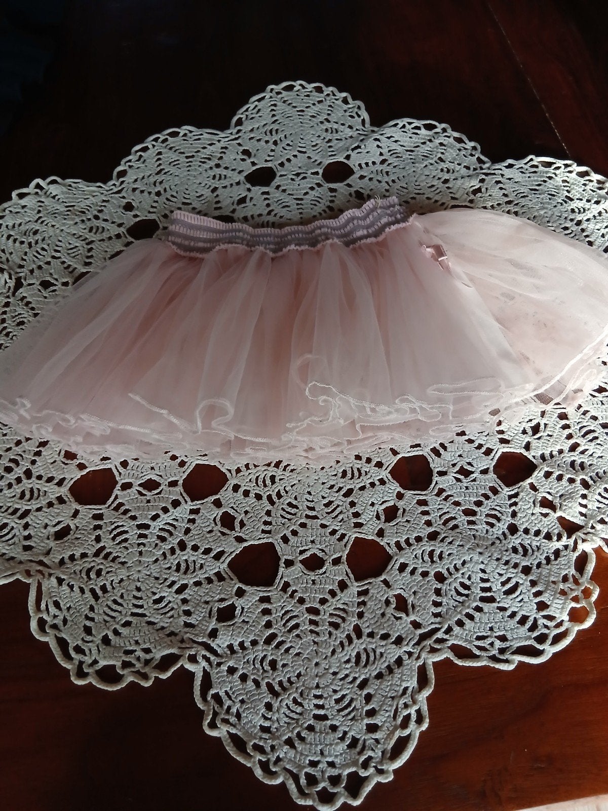 Le Chic roze tule rokje / tutu – Mooie staat – Maat, Ophalen of Verzenden