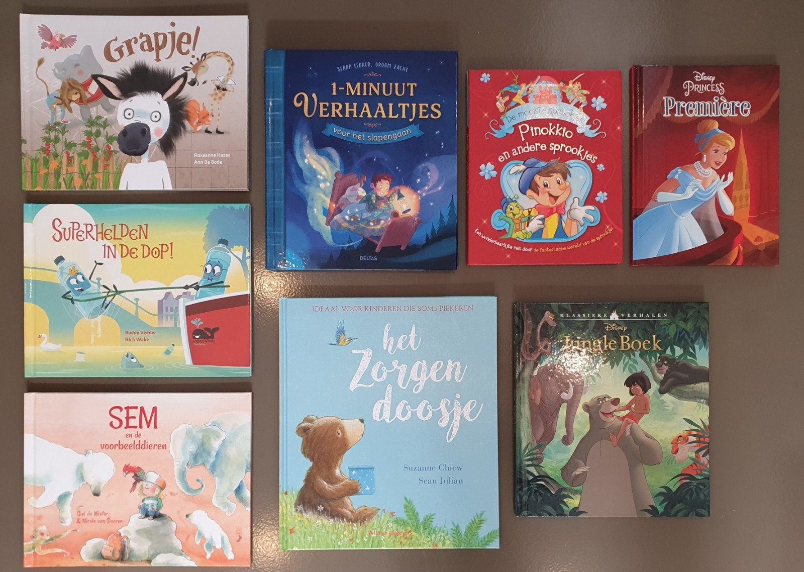 Lot 8x kinderboeken / voorleesverhalen, Ophalen of Verzenden