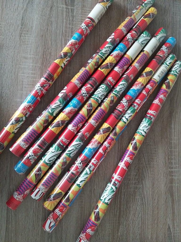 Coca Cola cadeaupapier kaft vintage retro, Ophalen of Verzenden, Nieuw