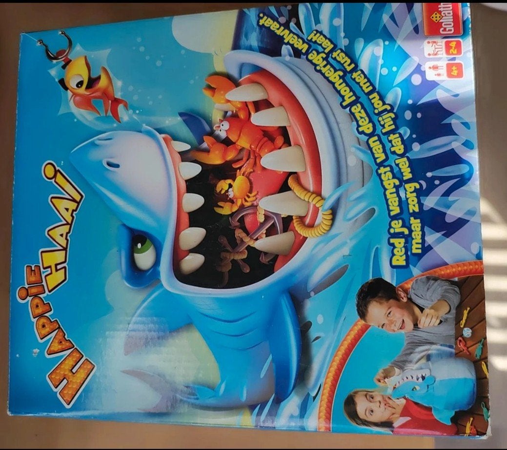 Happie Haai – Goliath – Kinderspel, Een of twee spelers, Ophalen of Verzenden, Gebruikt, Goliath