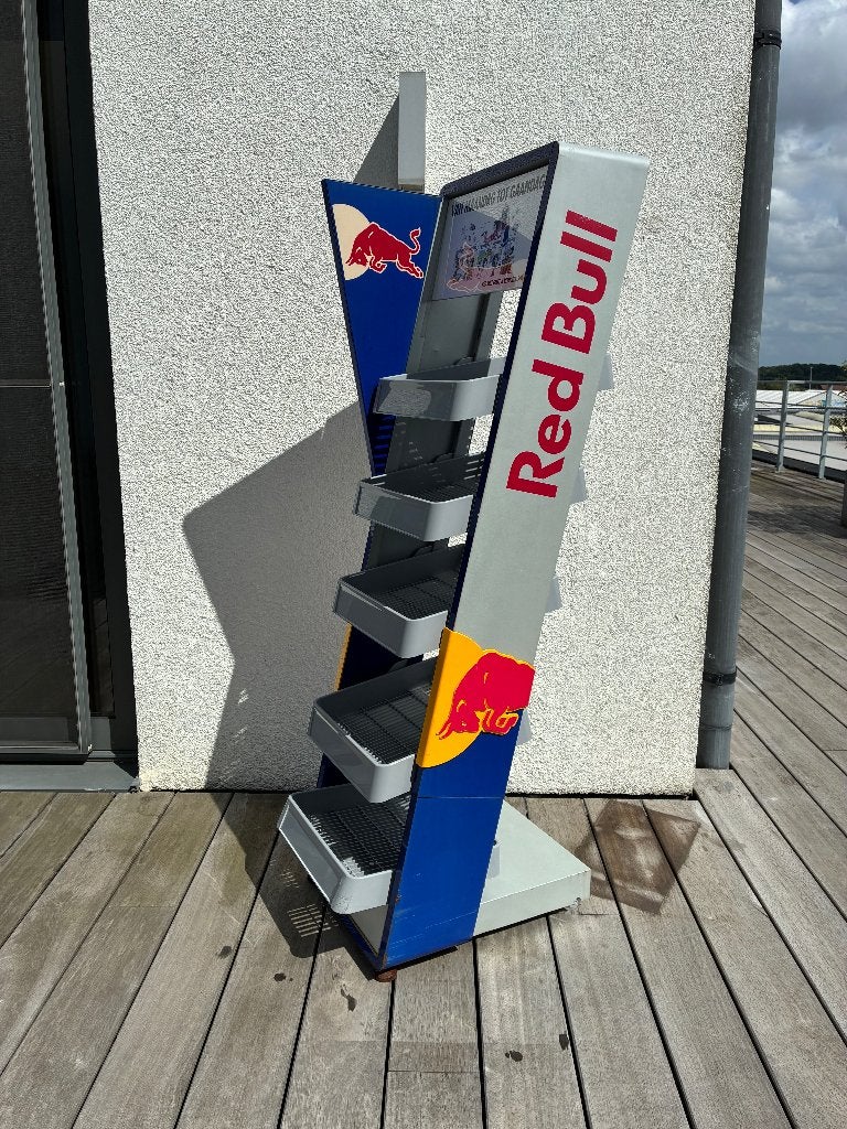 Présentoir Red Bull - 5 échelles, Collections, Marques & Objets publicitaires, Utilisé, Autres types, Enlèvement