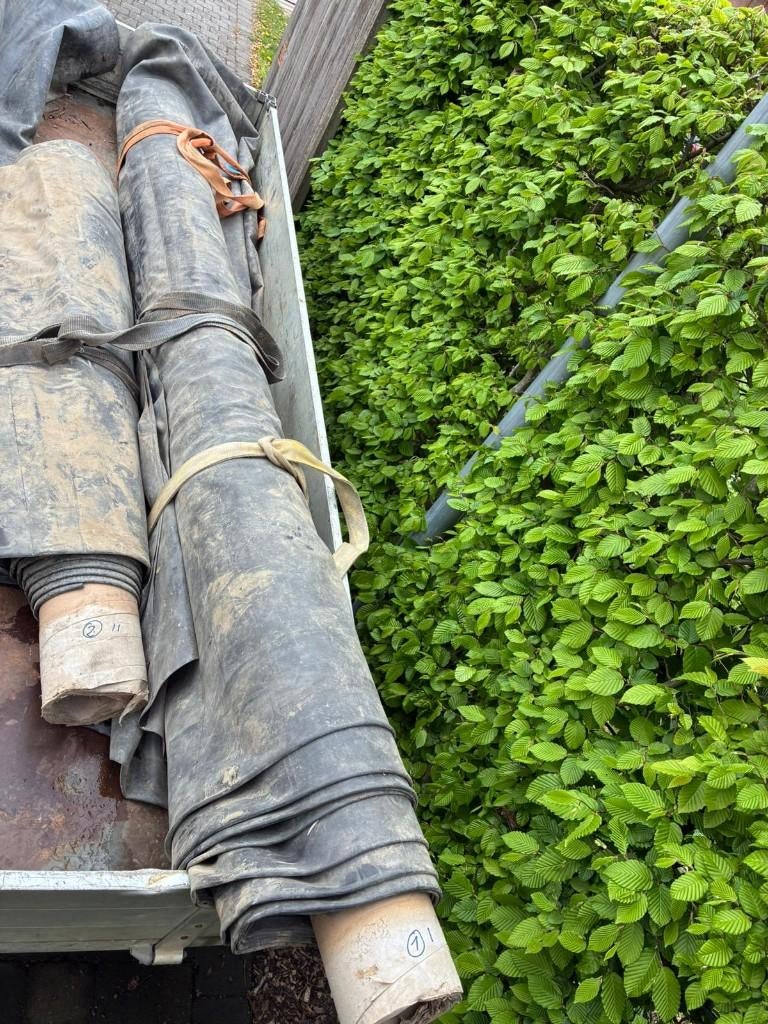 EPDM folie 1mm 11,4x7m & 3,8x6,3m & 7,5x9,15m, Doe-het-zelf en Bouw, Ophalen
