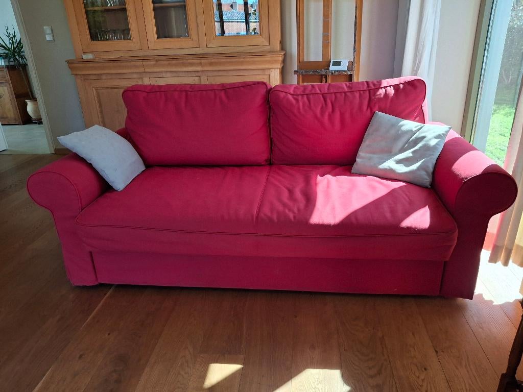 Canapé convertible, Trois personnes, 100 à 125 cm, 200 à 250 cm, Banc droit