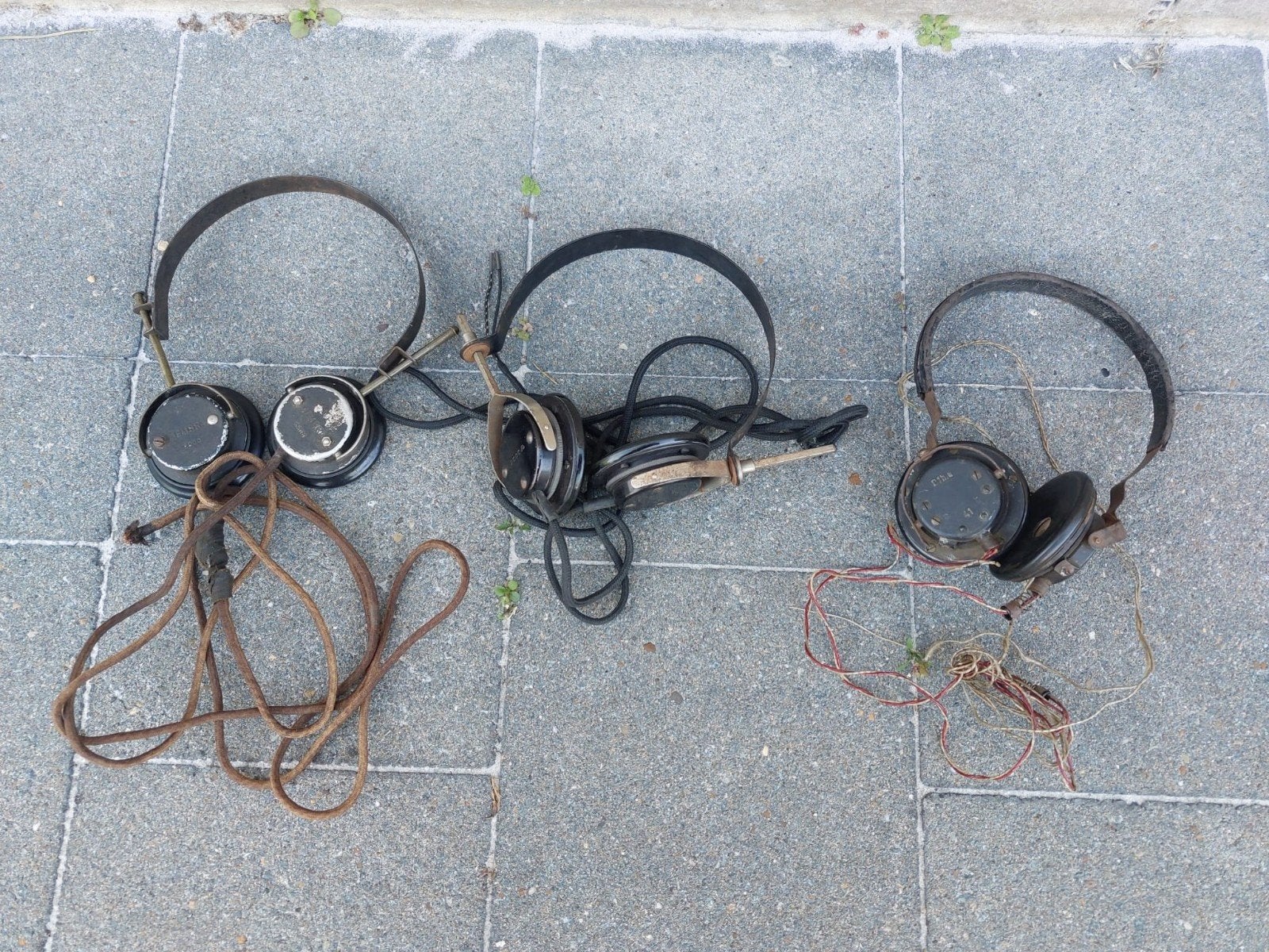 Duitse WO2 Koptelefoons Dfh.a (1941), Membra & 2000 Ohm, Enlèvement ou Envoi, Marine, Autres types