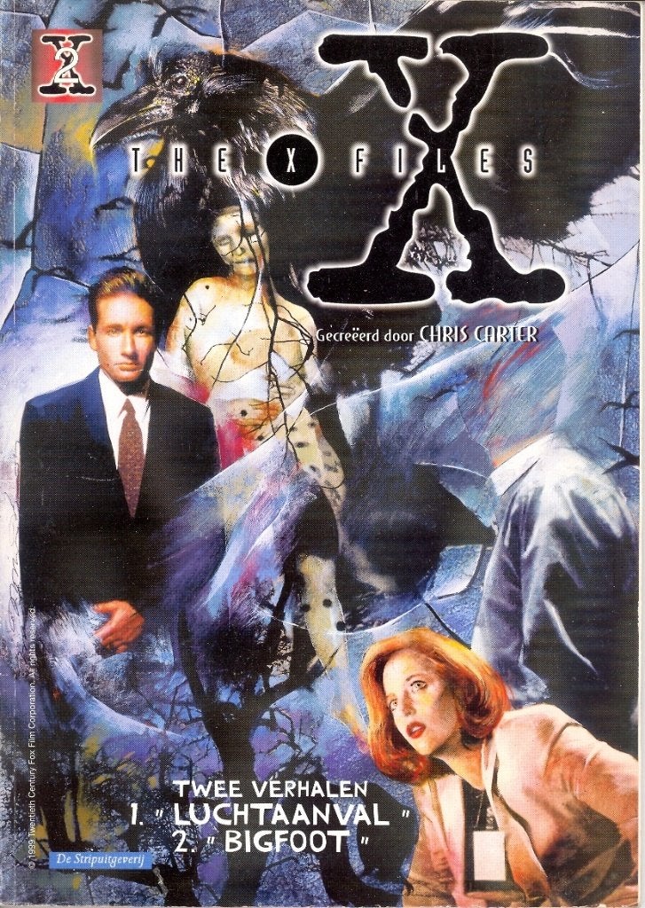 The X Files nr 2 - Luchtaanval / Bigfoot., Une BD, Enlèvement ou Envoi, Utilisé
