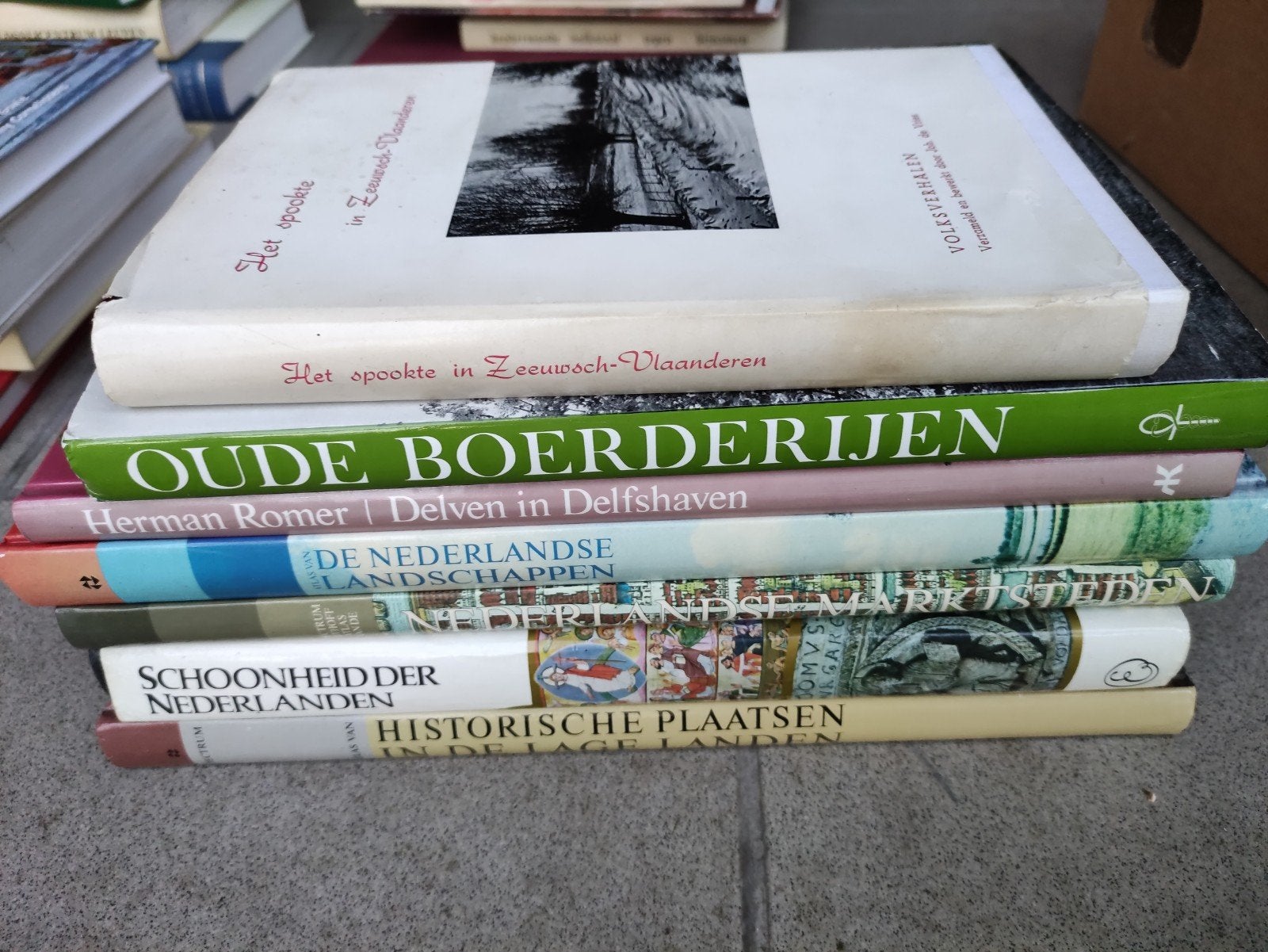 (À VENDRE OU À ÉCHANGER) PAYS-BAS : 7 BEAUX LIVRES, Livres, Enlèvement ou Envoi