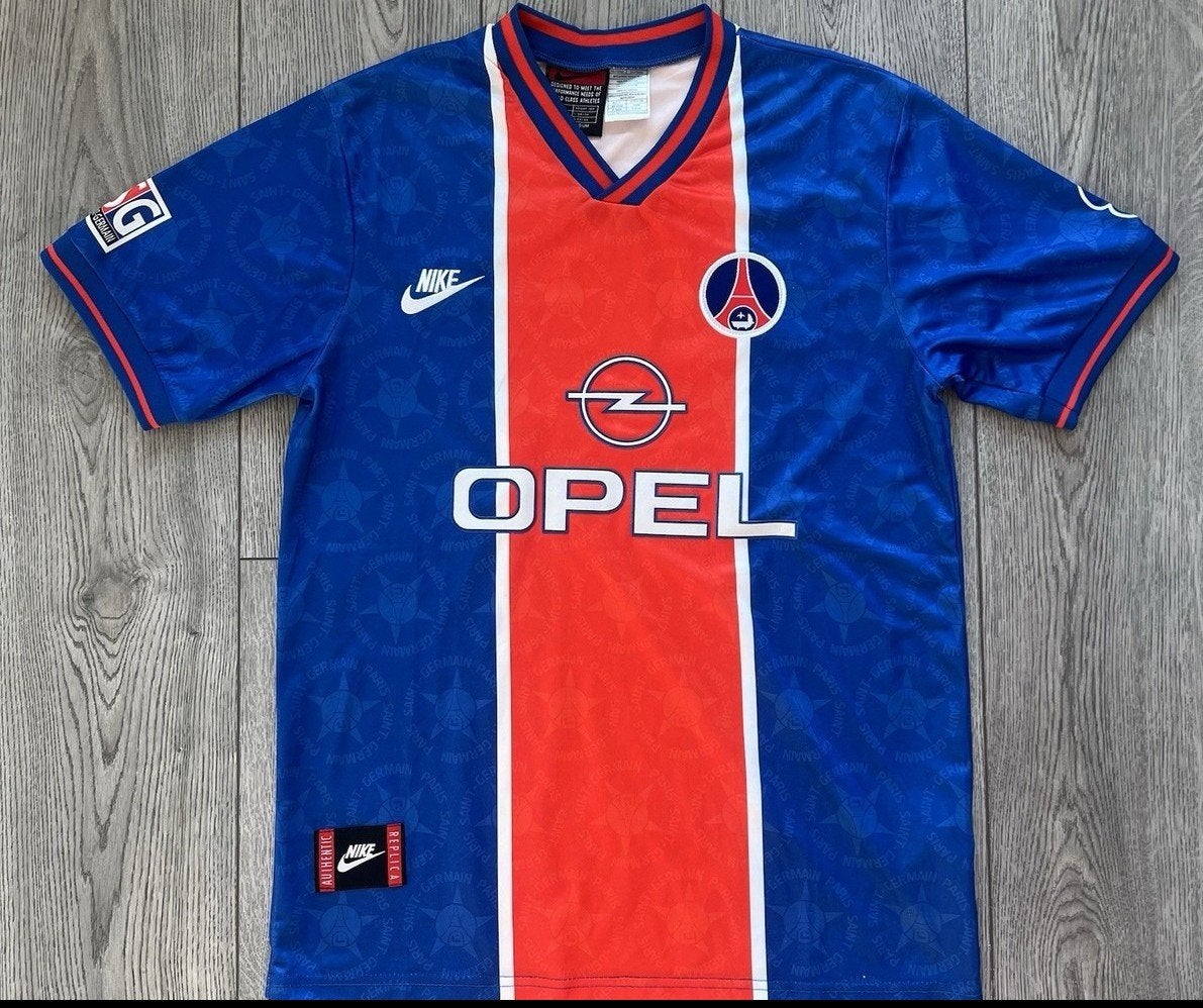 Paris Saint Germain Voetbal Thuisshirt 1995, Sports & Fitness, Enlèvement ou Envoi