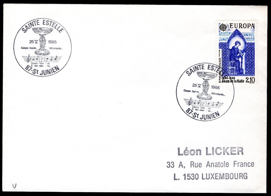 FRANCE Yt. 2366 FDC 1985, Envoi, Affranchi