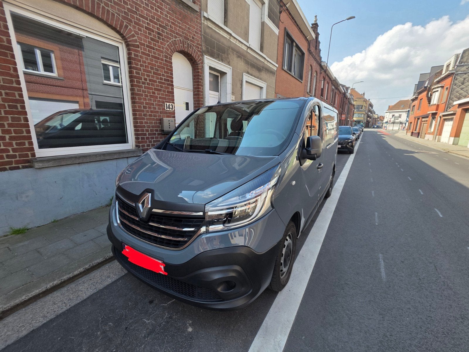 Renault trafic double cabines, Argent ou Gris, Boîte manuelle, Noir, Diesel