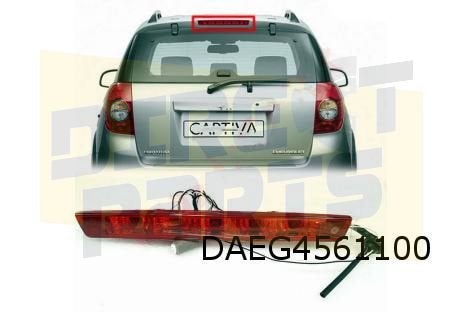 Chevrolet-Daewoo Captiva derde remlicht Origineel! 96626968, Neuf, -, -, Envoi