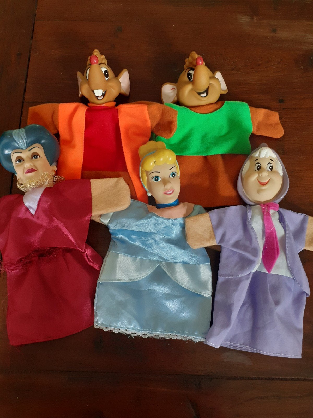 Assepoester handpoppen poppenkastpoppen Disney, Ophalen of Verzenden