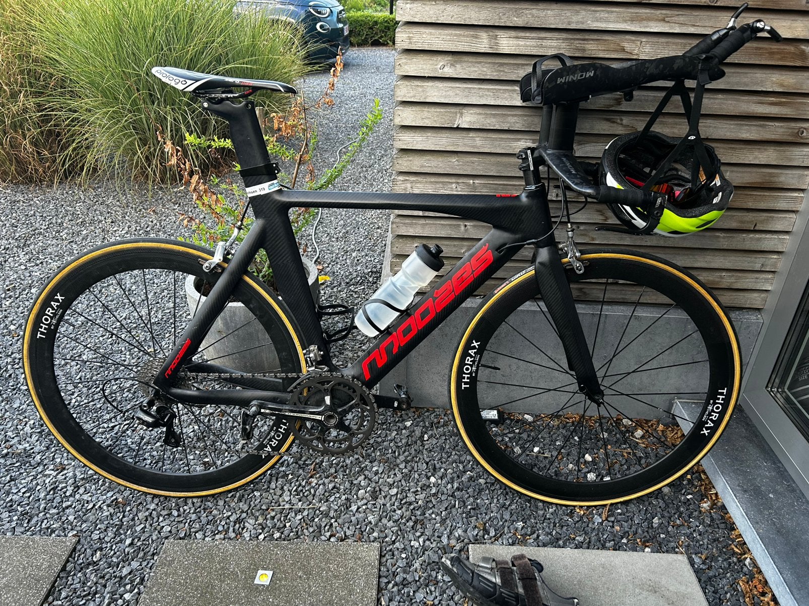 Triatlon fiets M56, Fietsen en Brommers, Ophalen, Zo goed als nieuw