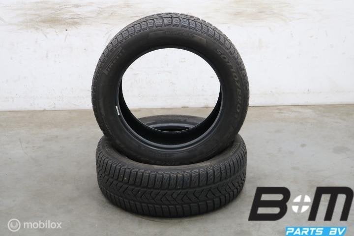 2 x 2155517 94H Pirelli Sottozero 3 Winter 6mm 215 55 17, Auto-onderdelen, Banden en Velgen, 17 inch, Winterbanden, Band(en), Personenwagen