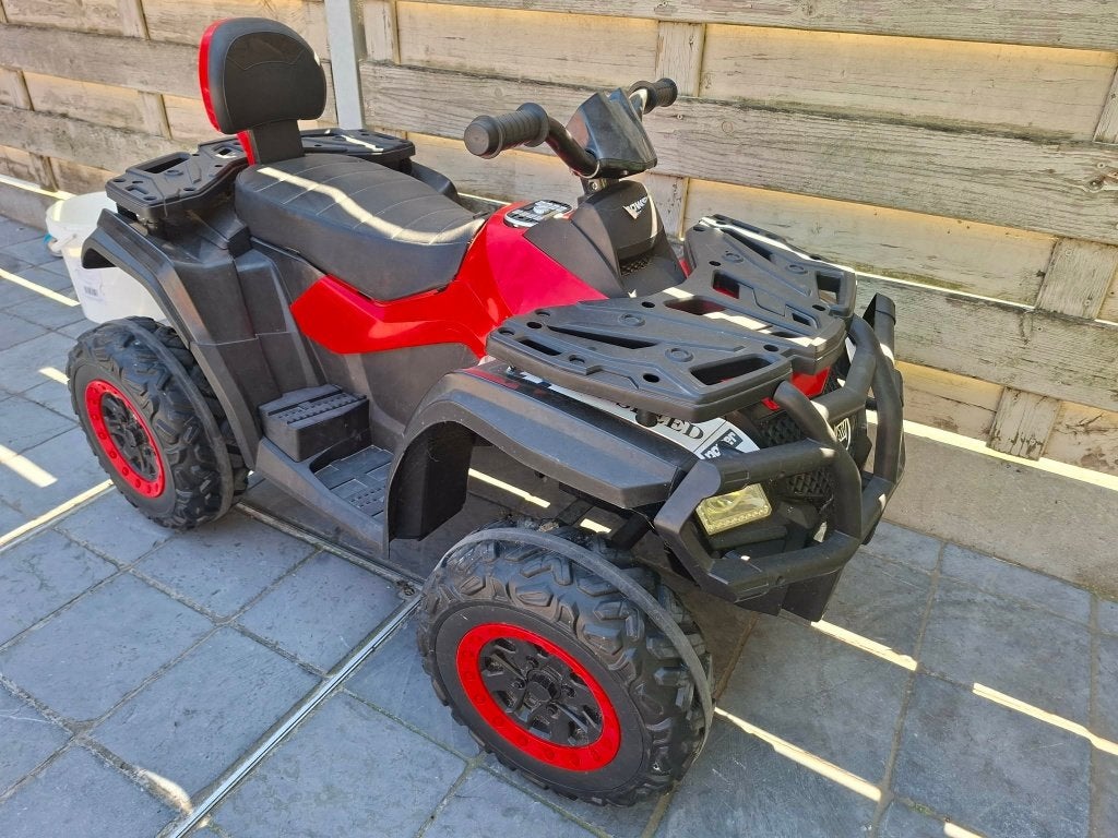 kinder quad, Ophalen, Gebruikt