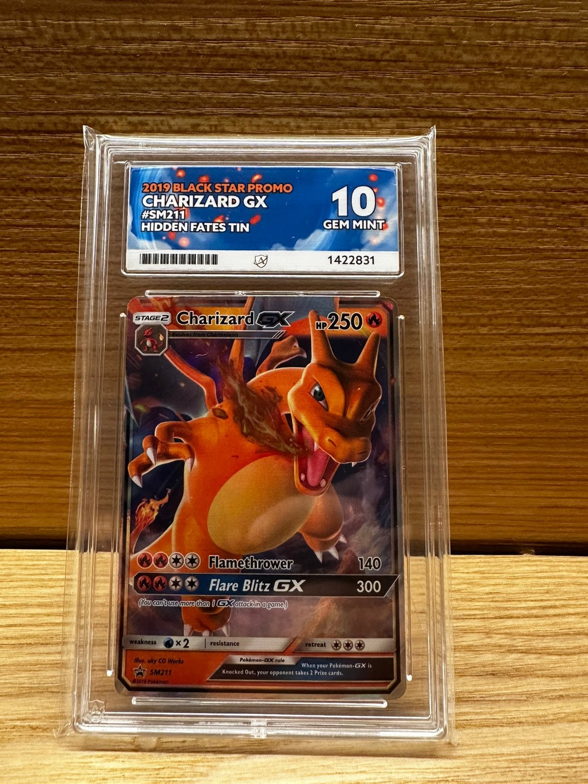 Charizard GX SM211 - ACE 10, Enlèvement ou Envoi, Comme neuf
