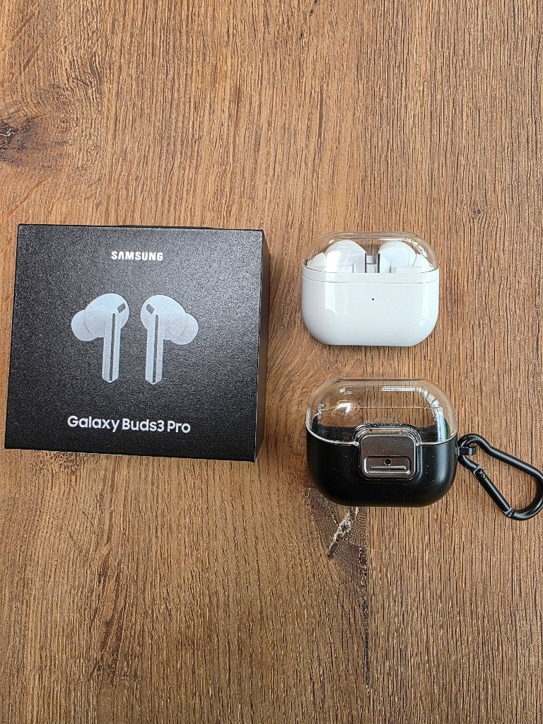 Samsung Galaxy Buds 3 Pro, Télécoms, Téléphonie mobile | Écouteurs, Comme neuf, Blanc, Intra-auriculaires (In-Ear), Samsung