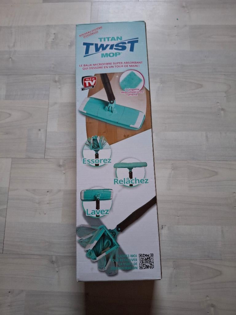 Titan twist mop, Ophalen, Mop of Dweil