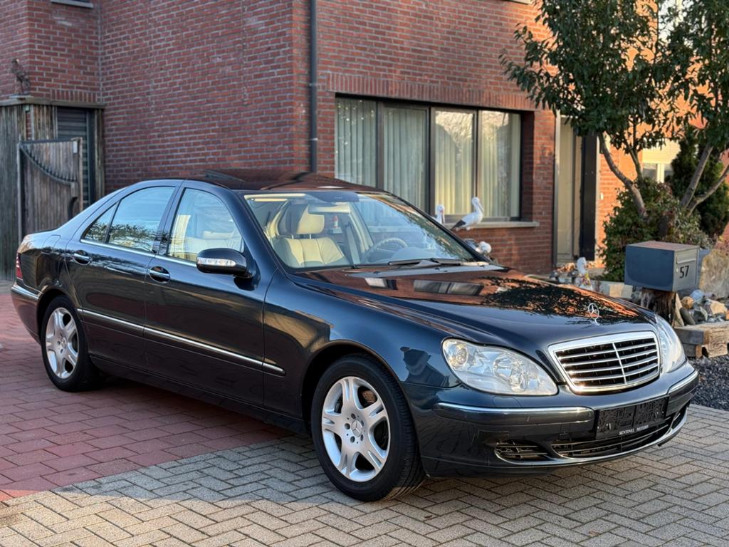 Mercedes S320 Cdi, Auto's, Mercedes-Benz, Automaat, Leder, 5 deurs, Particulier