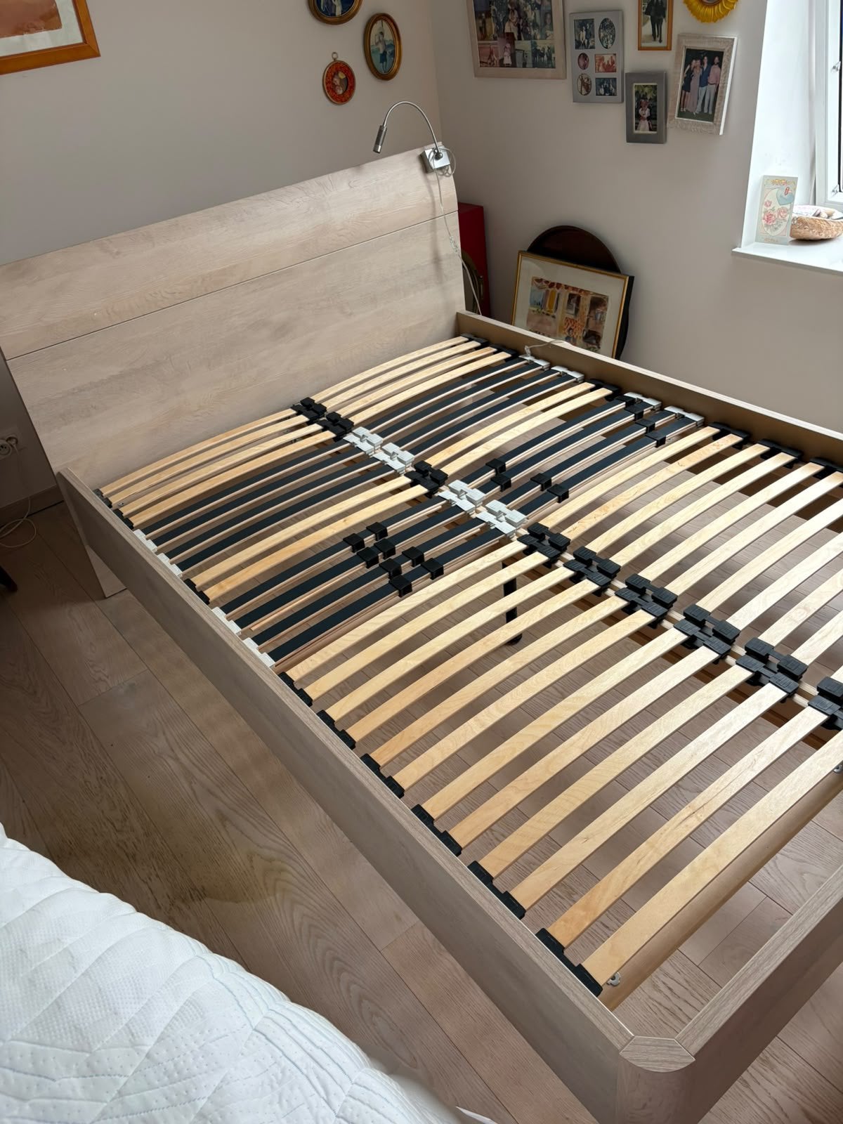 Lit double (1m40), Enlèvement, Comme neuf