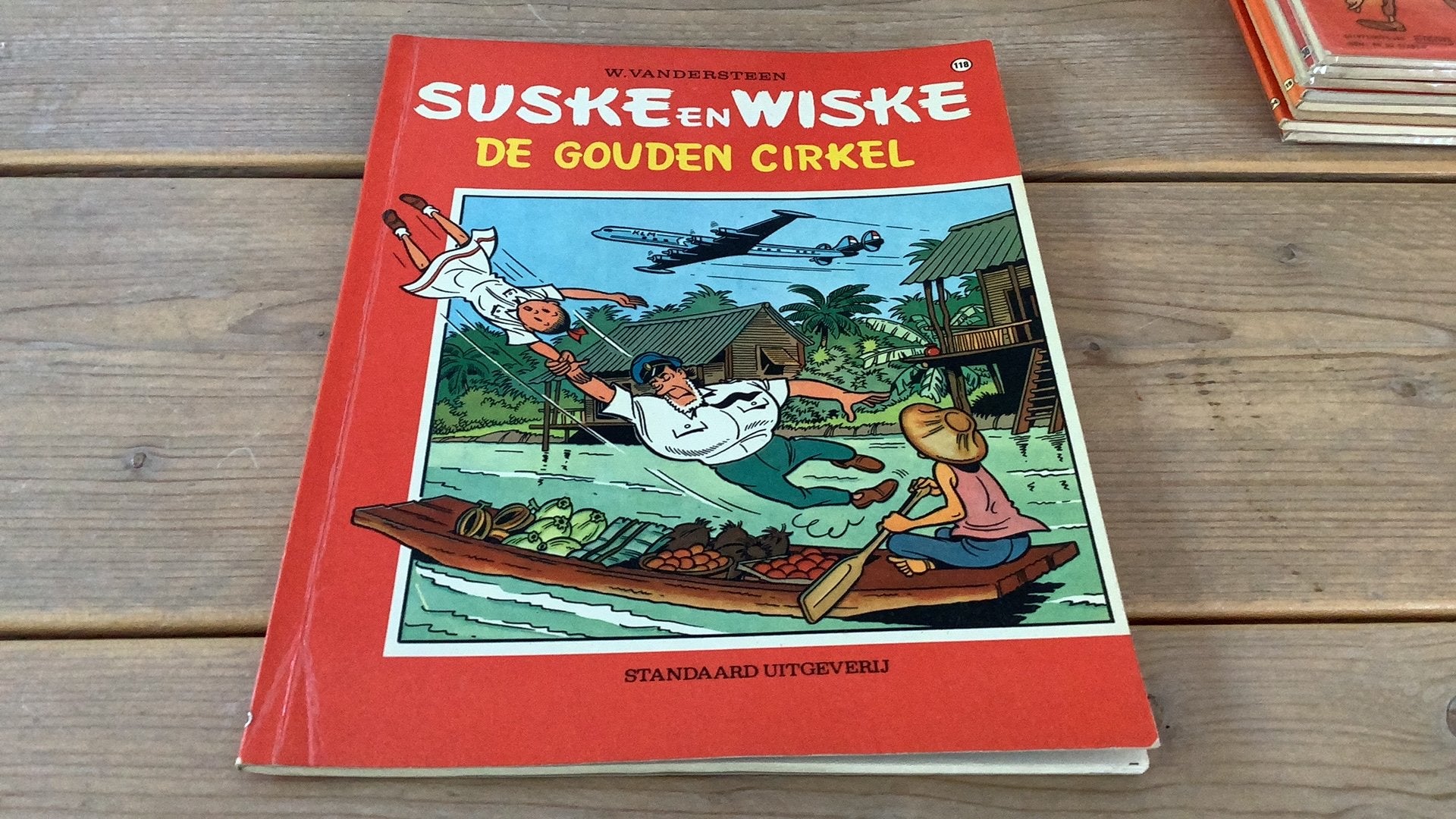 Suske en Wiske 118 - De gouden cirkel - 1ste druk 1971, Boeken, Stripverhalen, Ophalen of Verzenden