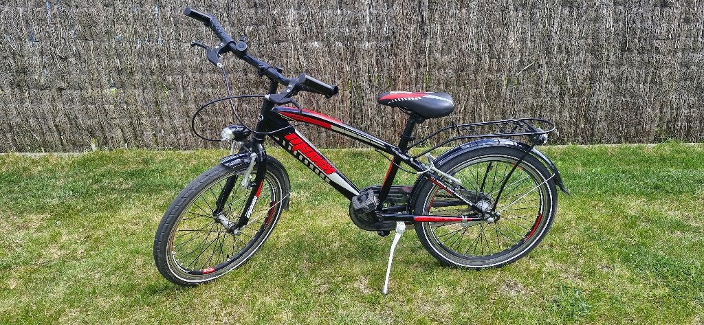 Wings Maxx - Fiets - Jongens - Zwart - 22 Inch, Fietsen en Brommers, Fietsen | Jongens, Ophalen, 22 inch, Gebruikt, Velgrem