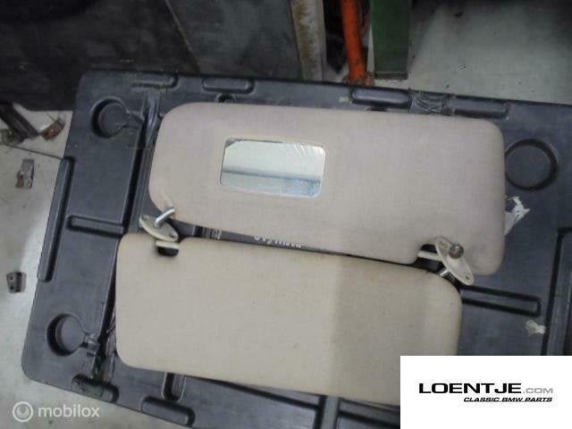 set zonnekleppen bmw e30 325i 320i 318 316 etc, Autos : Pièces & Accessoires, Habitacle & Garnissage, Enlèvement ou Envoi, Utilisé