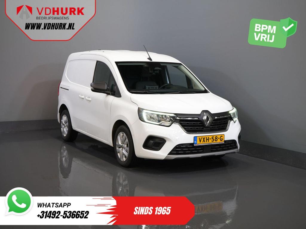 Renault Kangoo 1.5 dCi 95 pk Aut. (DEMO) NL Auto/ Carplay/ C, Auto's, Bestelwagens en Lichte vracht, Automaat, Renault, Wit, Bedrijf