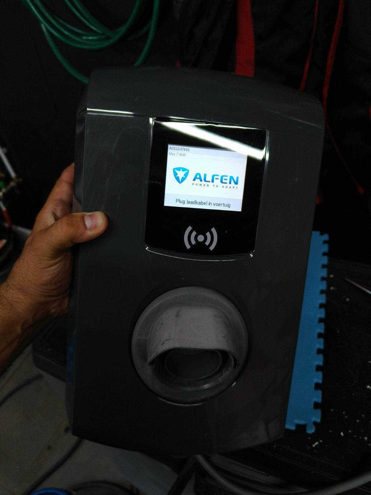 Alfen Eve Single Pro 22kW 3F  | Full license, Enlèvement, Comme neuf, Borne de recharge