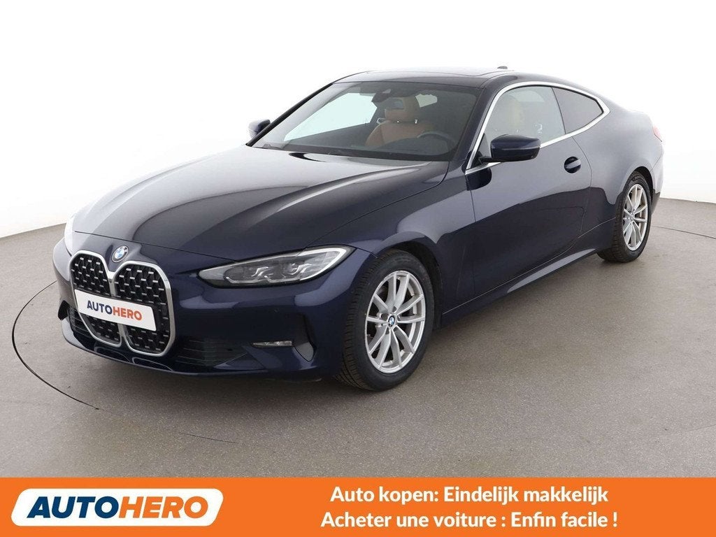 BMW 4 Serie 420 420i (bj 2021, automaat), Auto's, BMW, Te koop, 4 Reeks, 360° camera, ABS, Airbags, Airconditioning, Android Auto