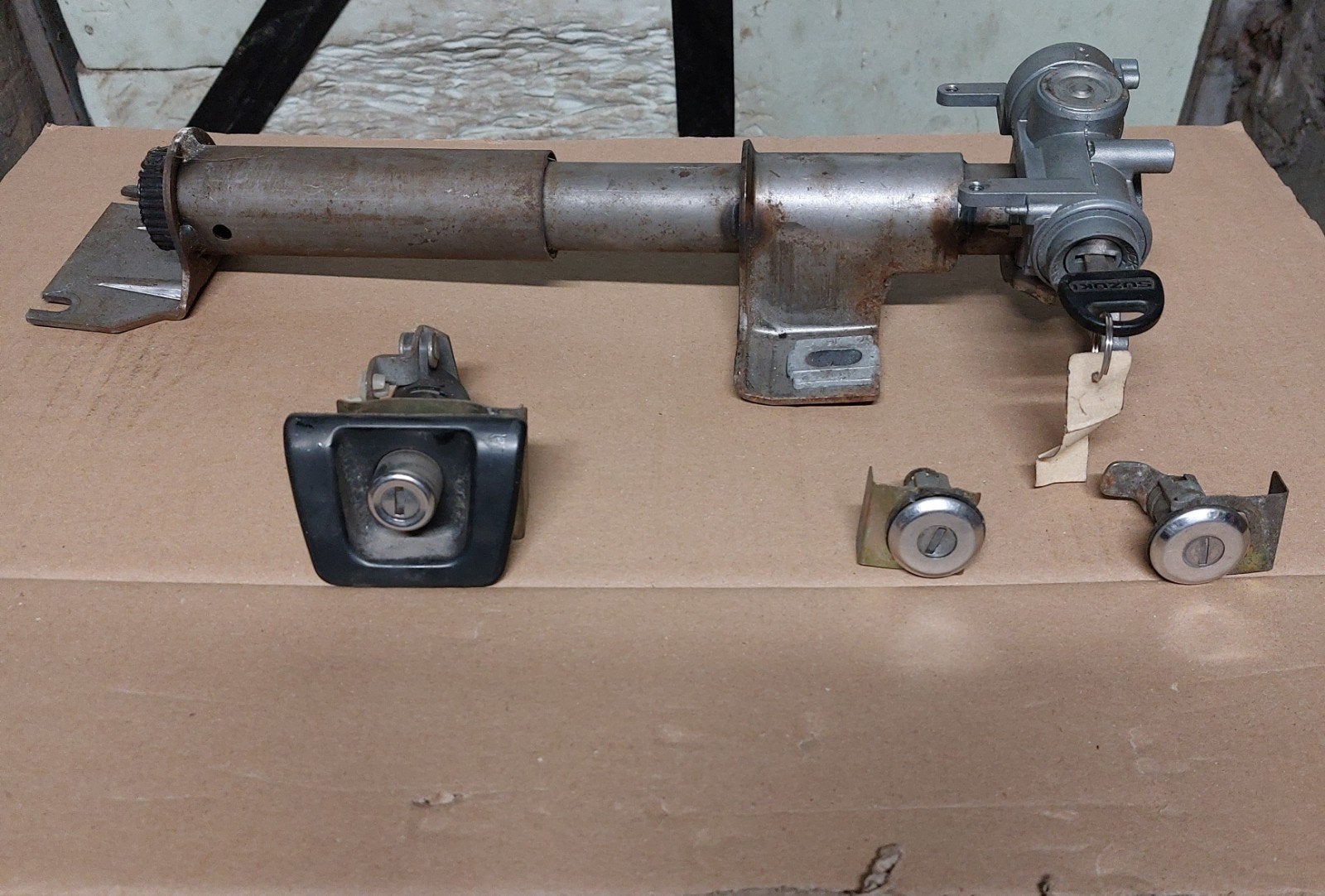 Kit de serrures d'origine pour Suzuki Alto 0.8 (1986-1994), Enlèvement ou Envoi, Utilisé, Suzuki
