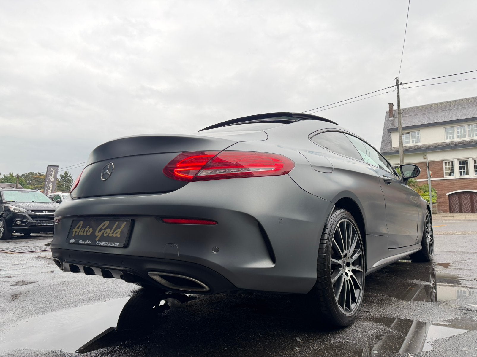 MERCEDES C250D PACK AMG SPORT FULL PANO !, Auto's, Mercedes-Benz, Automaat, 4 zetels, Euro 6, 4 cilinders