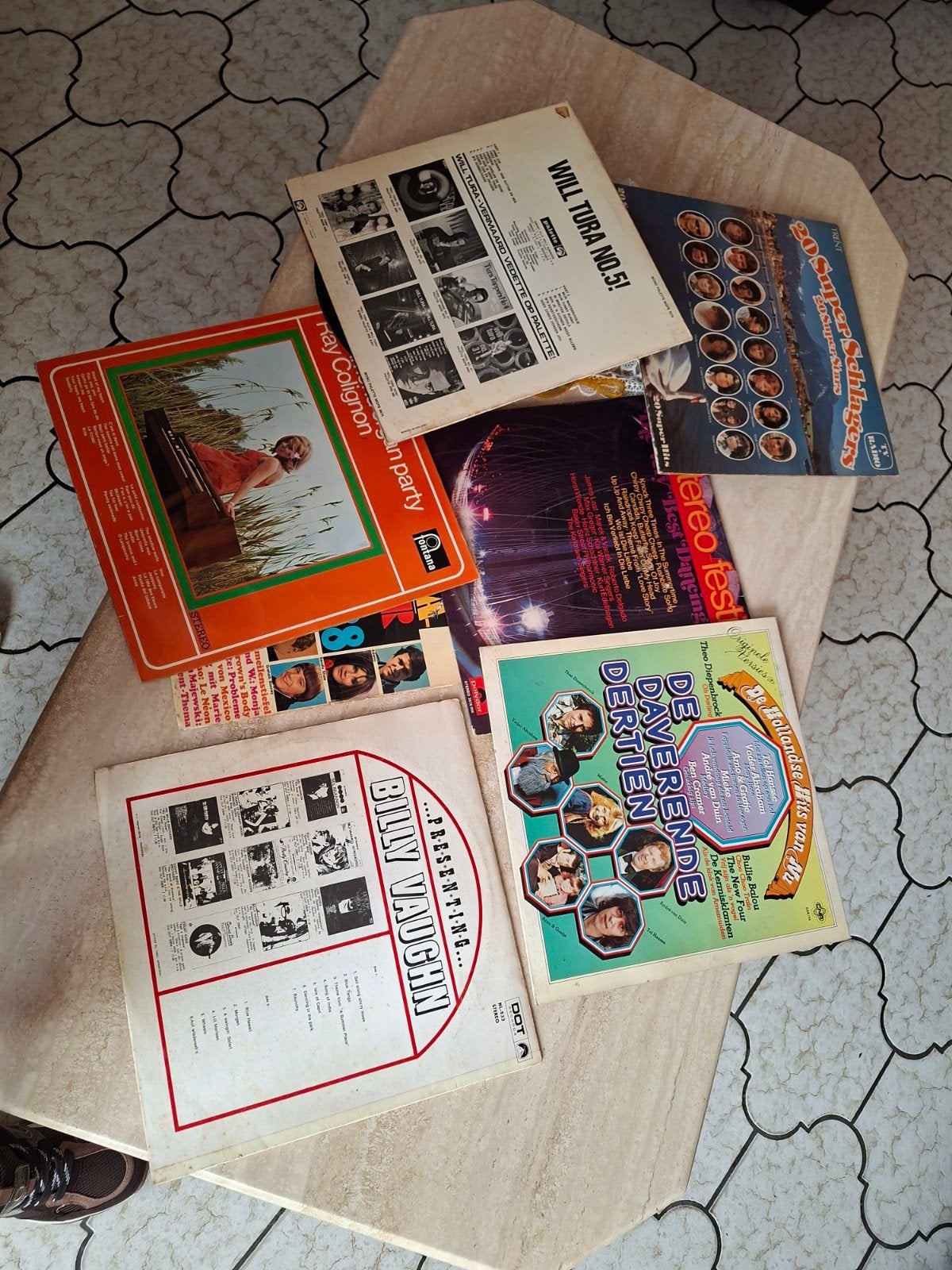 oude platen voor op platendraaier, Cd's en Dvd's, Ophalen
