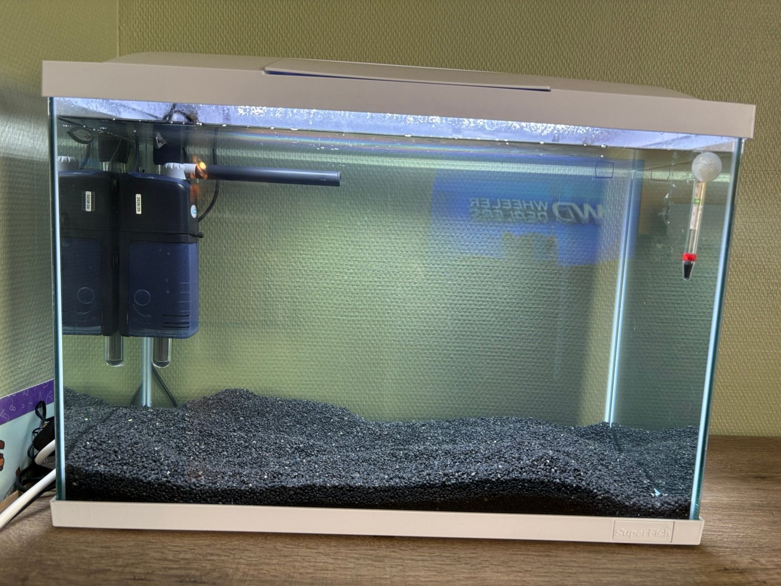 Vis aquarium 70 liter superfish tropical, Ophalen, Zo goed als nieuw, Leeg aquarium, Superfish