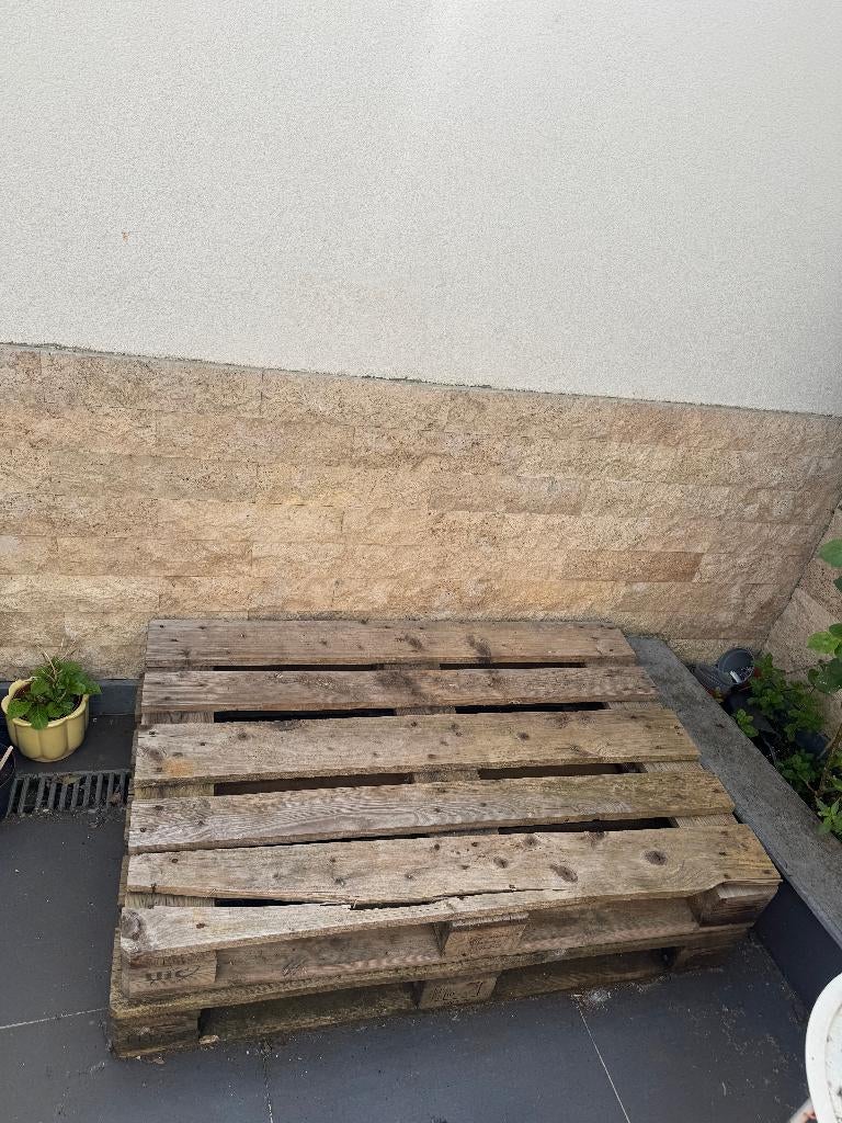 4 europaletten gratis af te halen, Doe-het-zelf en Bouw, Ophalen, Gebruikt