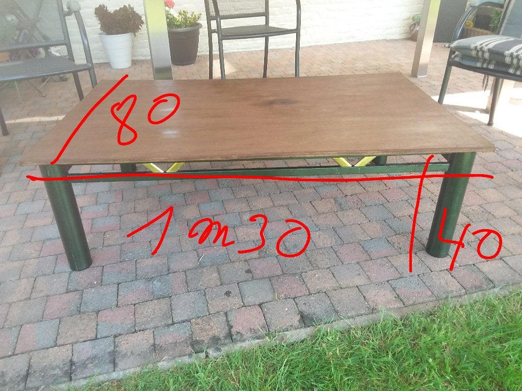 Tuintafels, Ophalen, Gebruikt