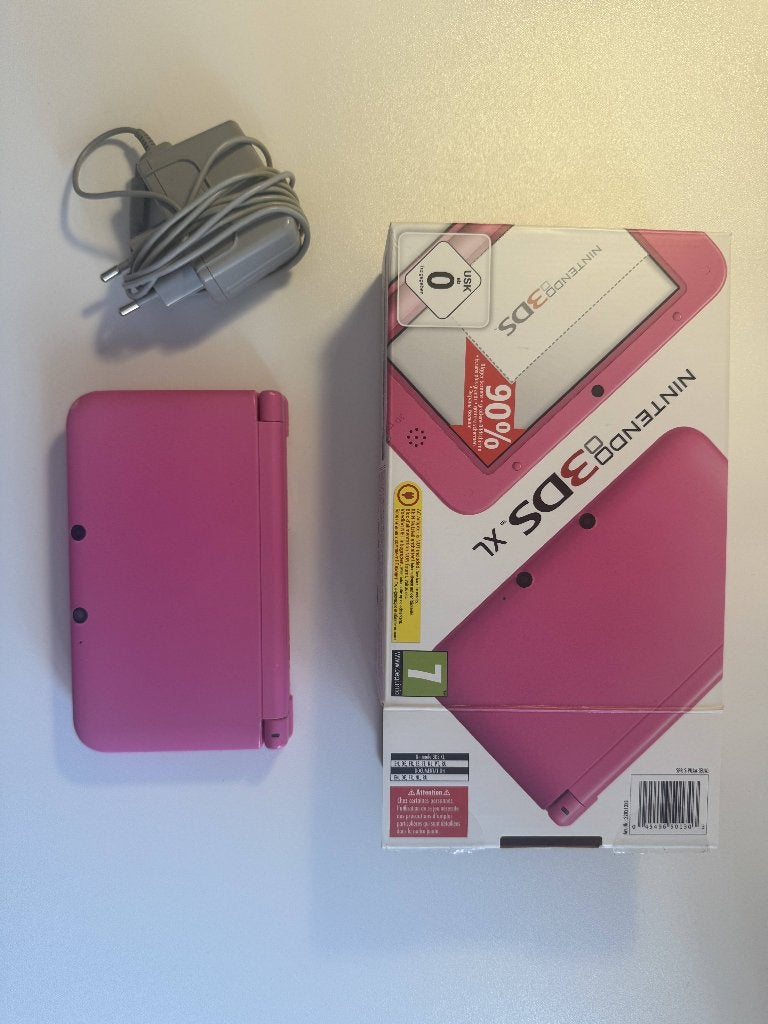 NINTENDO 3DS XL, boite d'origine avec, Consoles de jeu & Jeux vidéo, Enlèvement ou Envoi, Utilisé, Rose, 3DS XL