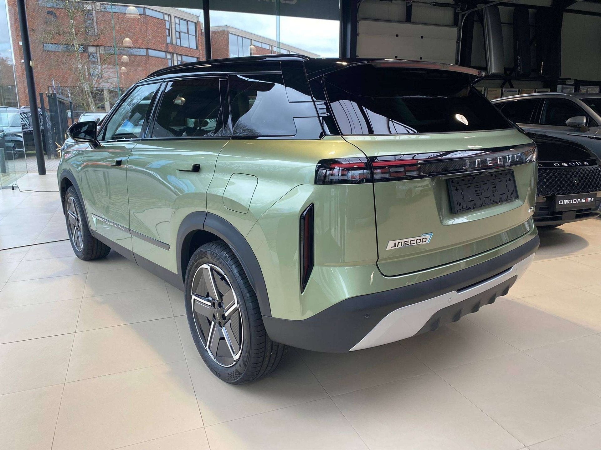 Jaecoo J7 PHEV Exclusive 7 jaar garantie -€3.000 Super dea, Autos, Neuf, Entreprise, Hybride rechargeable, Noir