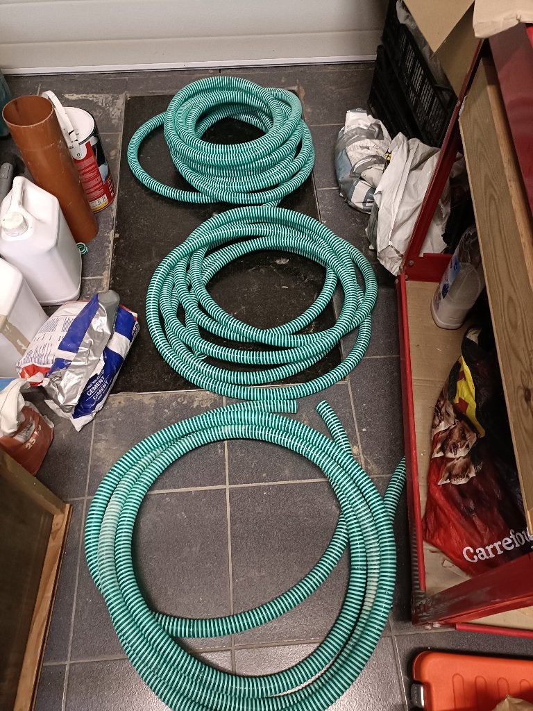 Flexibele darm 25mm (voor aanzuiging), Doe-het-zelf en Bouw, Buizen en Afvoer, Ophalen, Overige materialen, 6 meter of meer, Overige typen