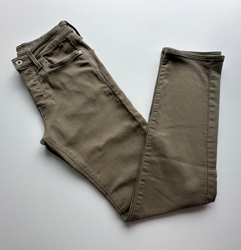 Kaki / Legergroene broek 27/32 (scouts), Ophalen, Zo goed als nieuw
