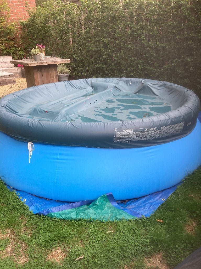 Zwembad, 200 à 400 cm, Enlèvement ou Envoi, Rond, Comme neuf