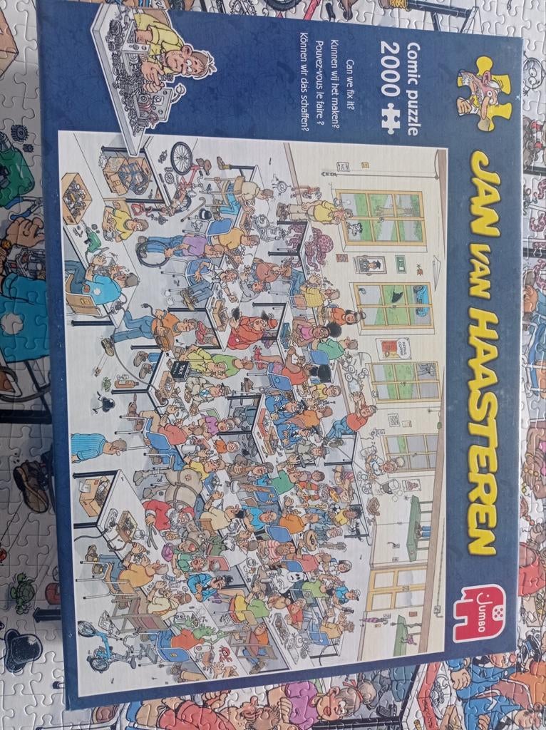 JvH puzzel, Hobby en Vrije tijd, Ophalen of Verzenden, Meer dan 1500 stukjes, Zo goed als nieuw, Legpuzzel