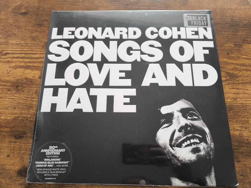 leonard Cohen songs of love and hate, CD & DVD, Vinyles | Rock, Scellé, Enlèvement ou Envoi, Neuf, dans son emballage, Chanteur-compositeur