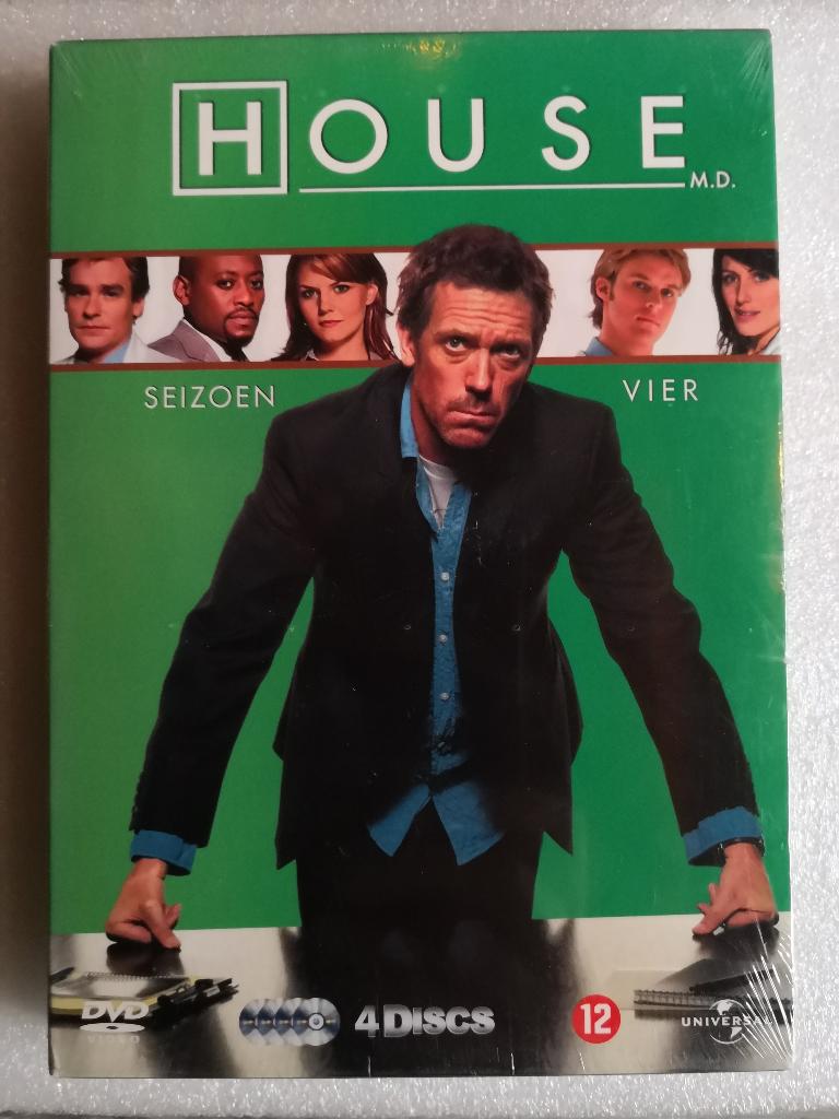dvd box house m.d. - seizoen 4, Cd's en Dvd's, Ophalen of Verzenden