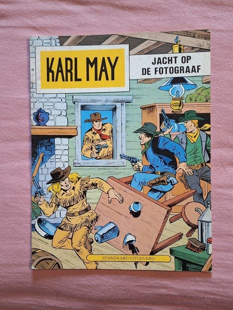 Karl May 49: jacht op de fotograaf, Boeken, Eén stripboek, Ophalen of Verzenden, Zo goed als nieuw