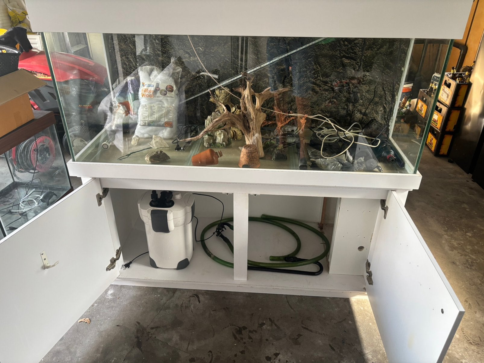 Aquarium 600L veel extra’s, Aquarium vide, Comme neuf, Enlèvement, Chauffage