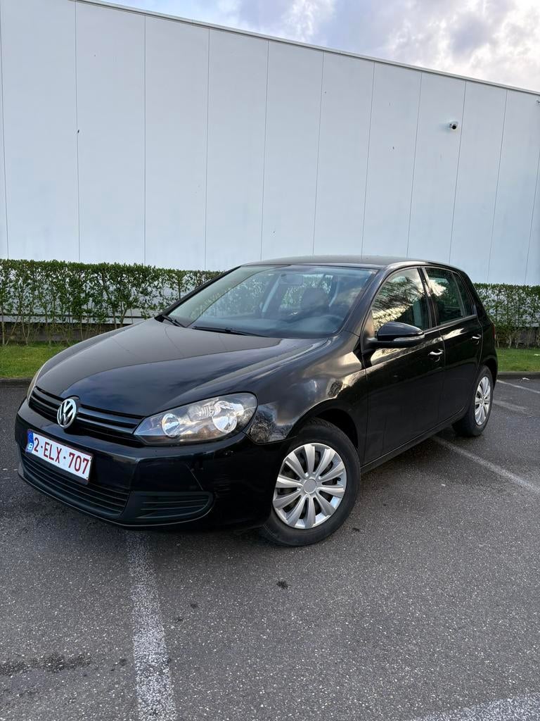 Golf 6 – Zwart | 1.4 MPI 80pk | 2010, Auto's, Euro 5, Stof, Zwart, Zwart