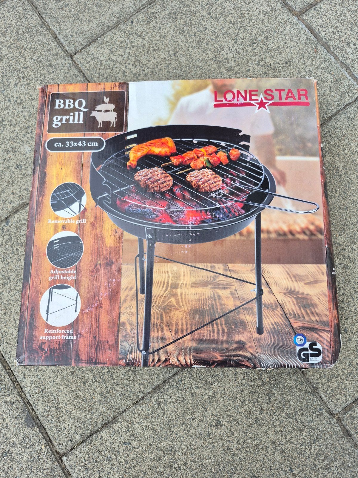 LONE STAR Charcoal BBQ - Nieuw in doos, Ophalen of Verzenden